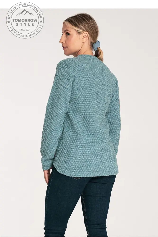 Modern Cut Round Neck Sweater