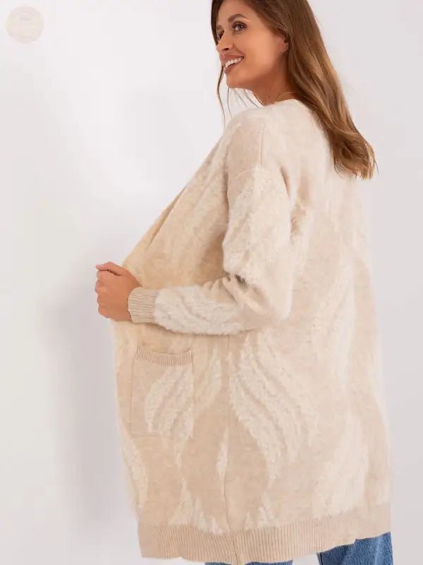 Beige Bliss Cardi: Das perfekte Mode - Basic für alltäglichen Komfort! - Tomorrow Style