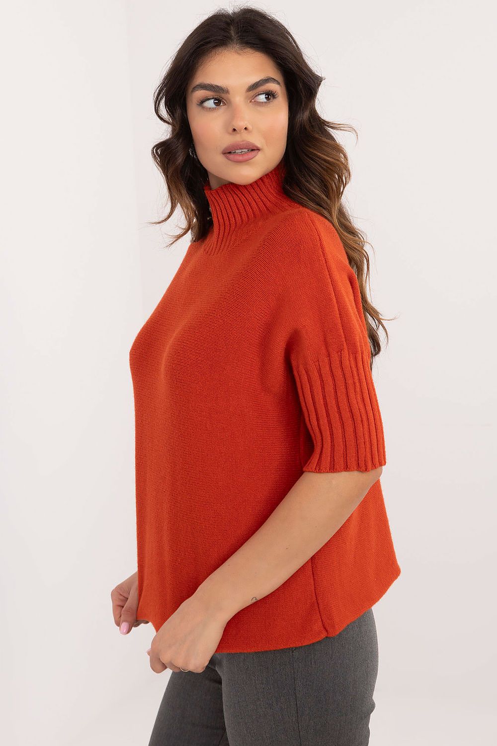 Stylischer Damen-Rollkragenpullover – Weich & Elegant