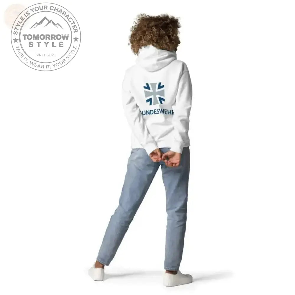 Bleiben Sie stilvoll gemütlich mit unserem Bundeswehr Premium Hoodie - Tomorrow Style