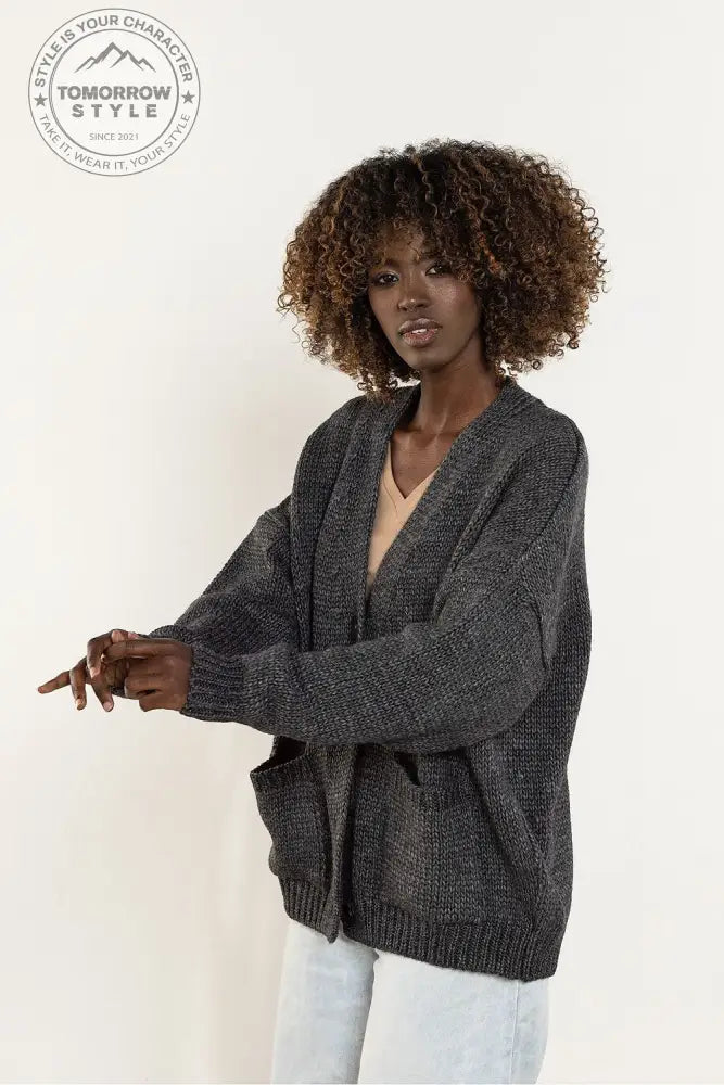 Cardigan mit Jackentaschen - Tomorrow Style