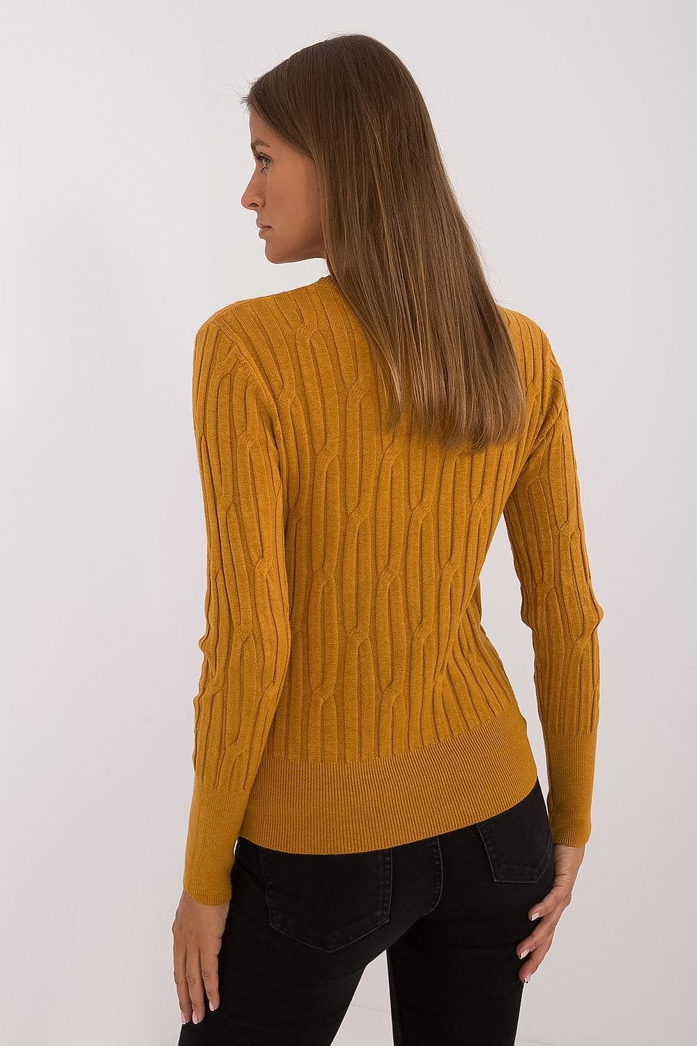 Vielseitiger Damen-Casual-Pullover mit Rundhalsausschnitt und langer Ärmeln