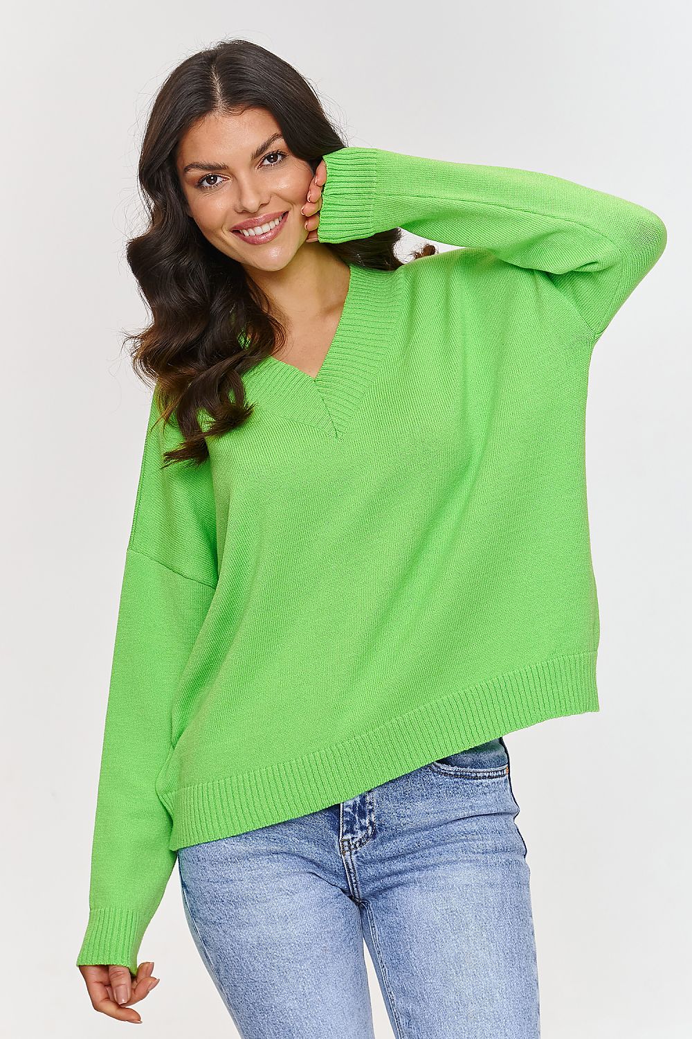 Pullover model 209727 Makadamia