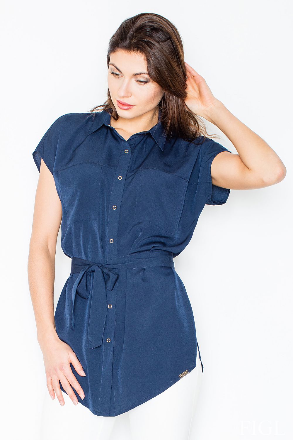 Damen Hemd model 57415 Figl