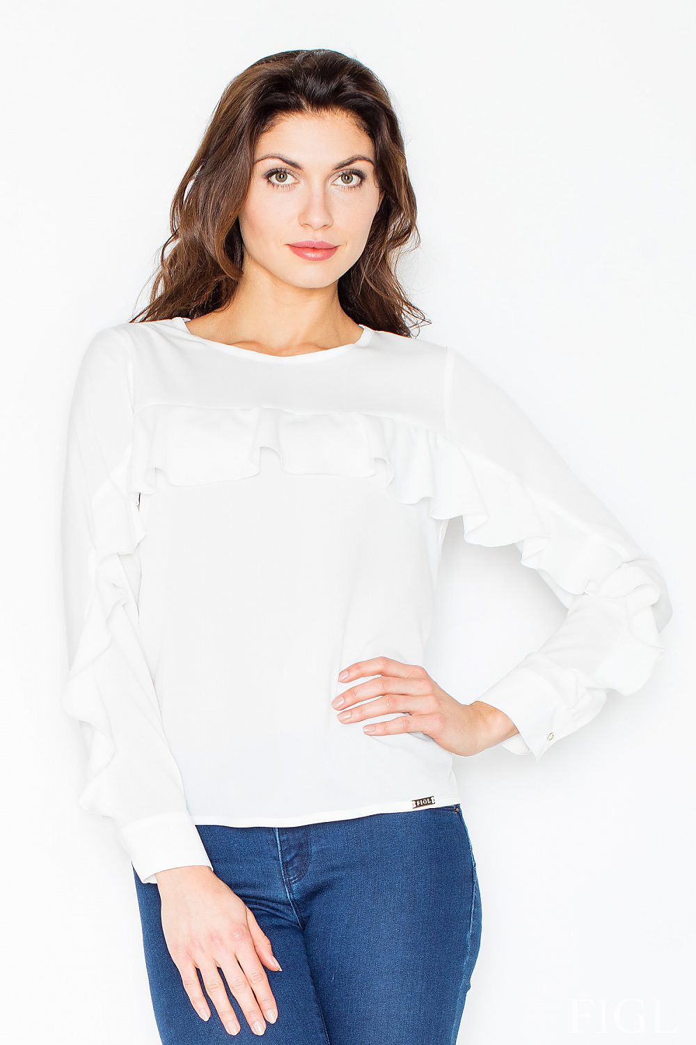 Bluse model 60190 Figl