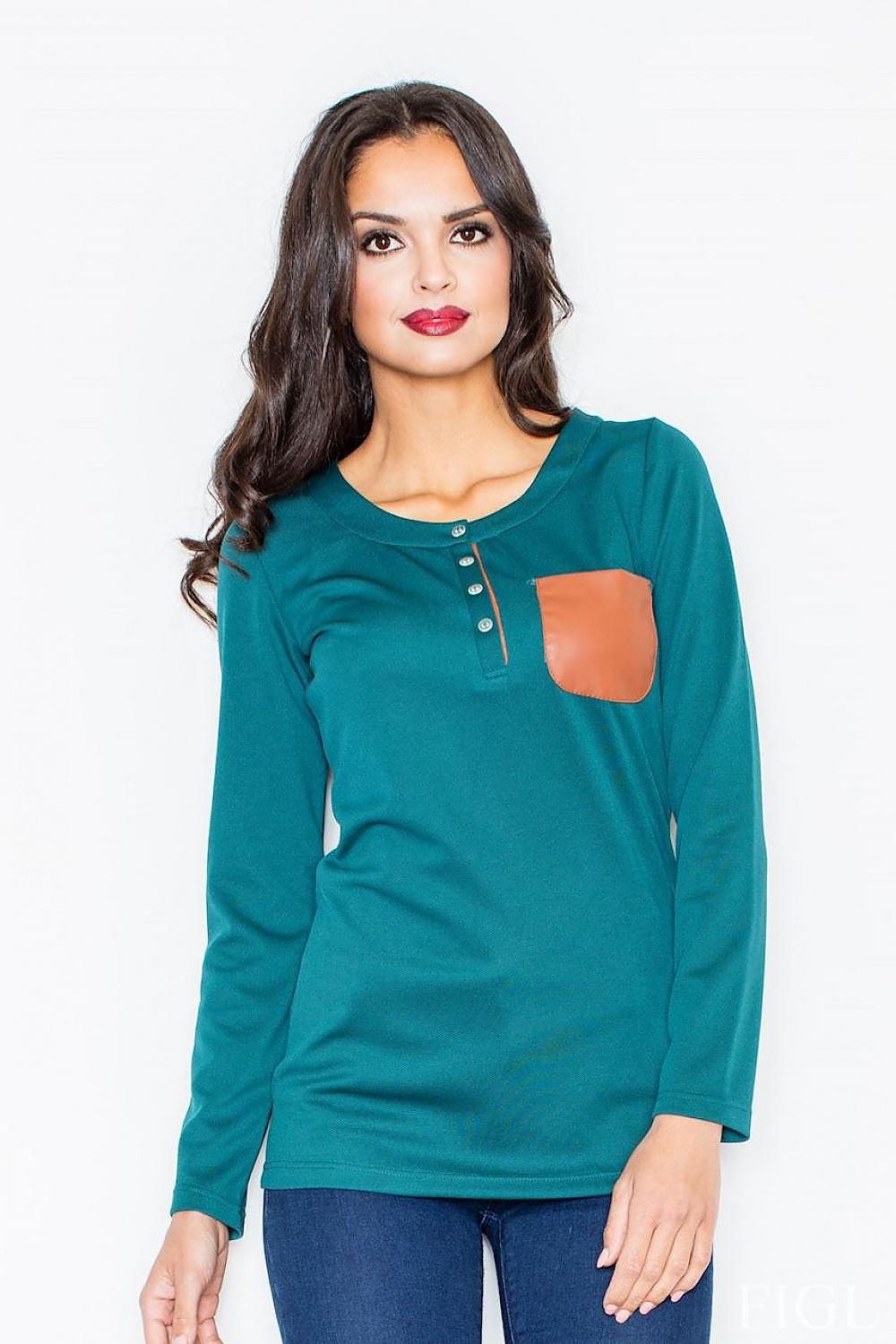 Bluse model 111737 Figl