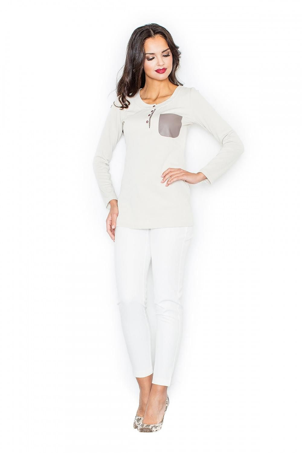 Bluse model 111738 Figl