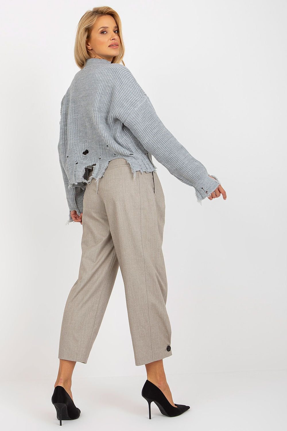 Alltags-Liebling: Lässiger Stehkragen-Pullover