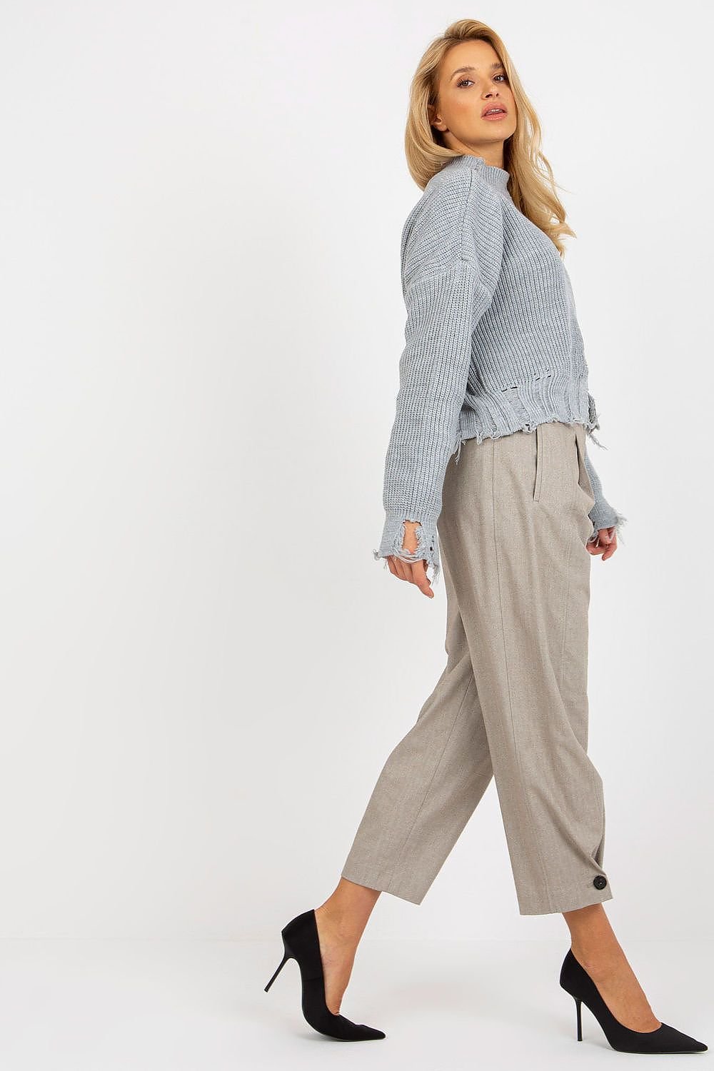 Alltags-Liebling: Lässiger Stehkragen-Pullover