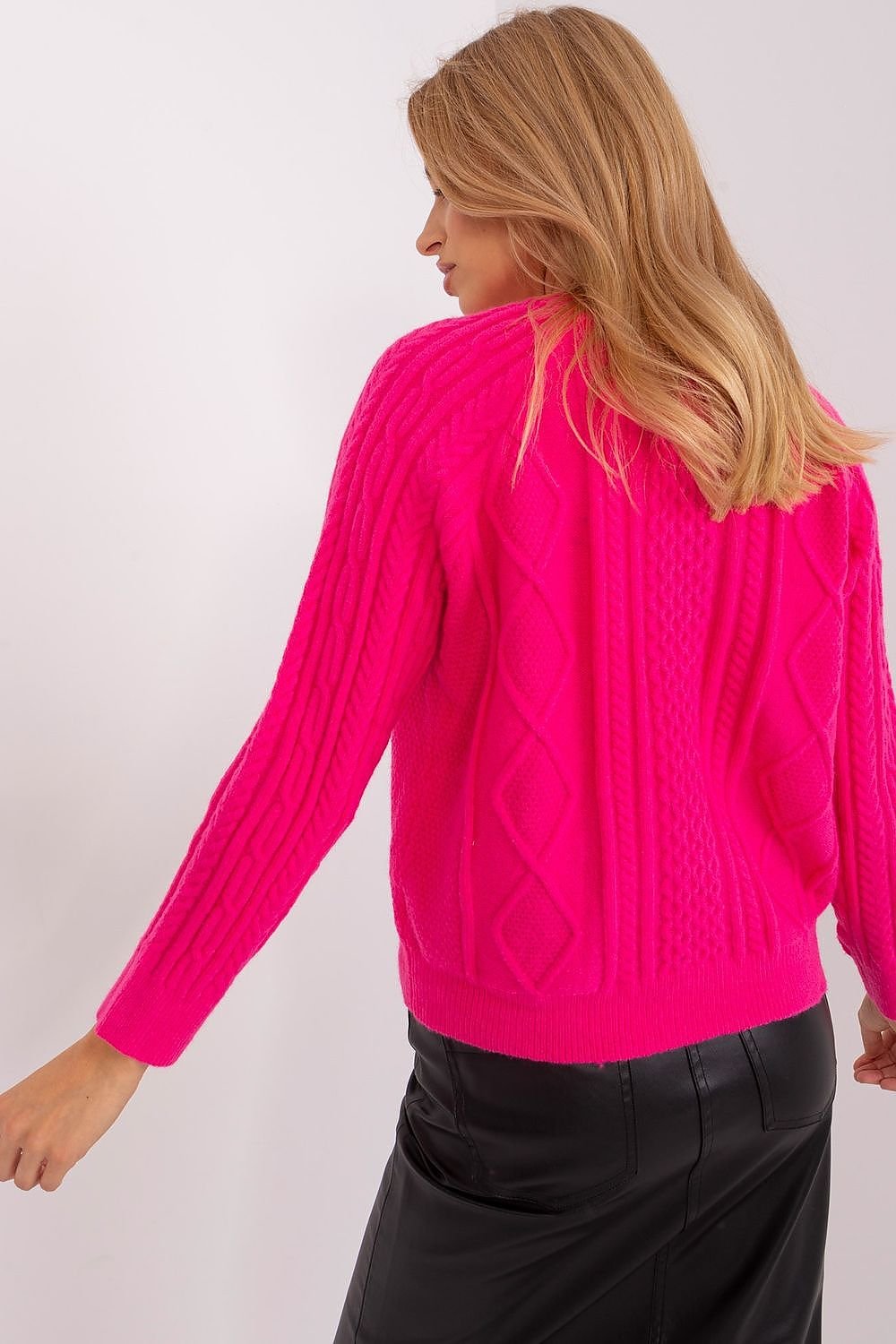 Stylisher Rundhals-Cardigan mit Knopfdetails