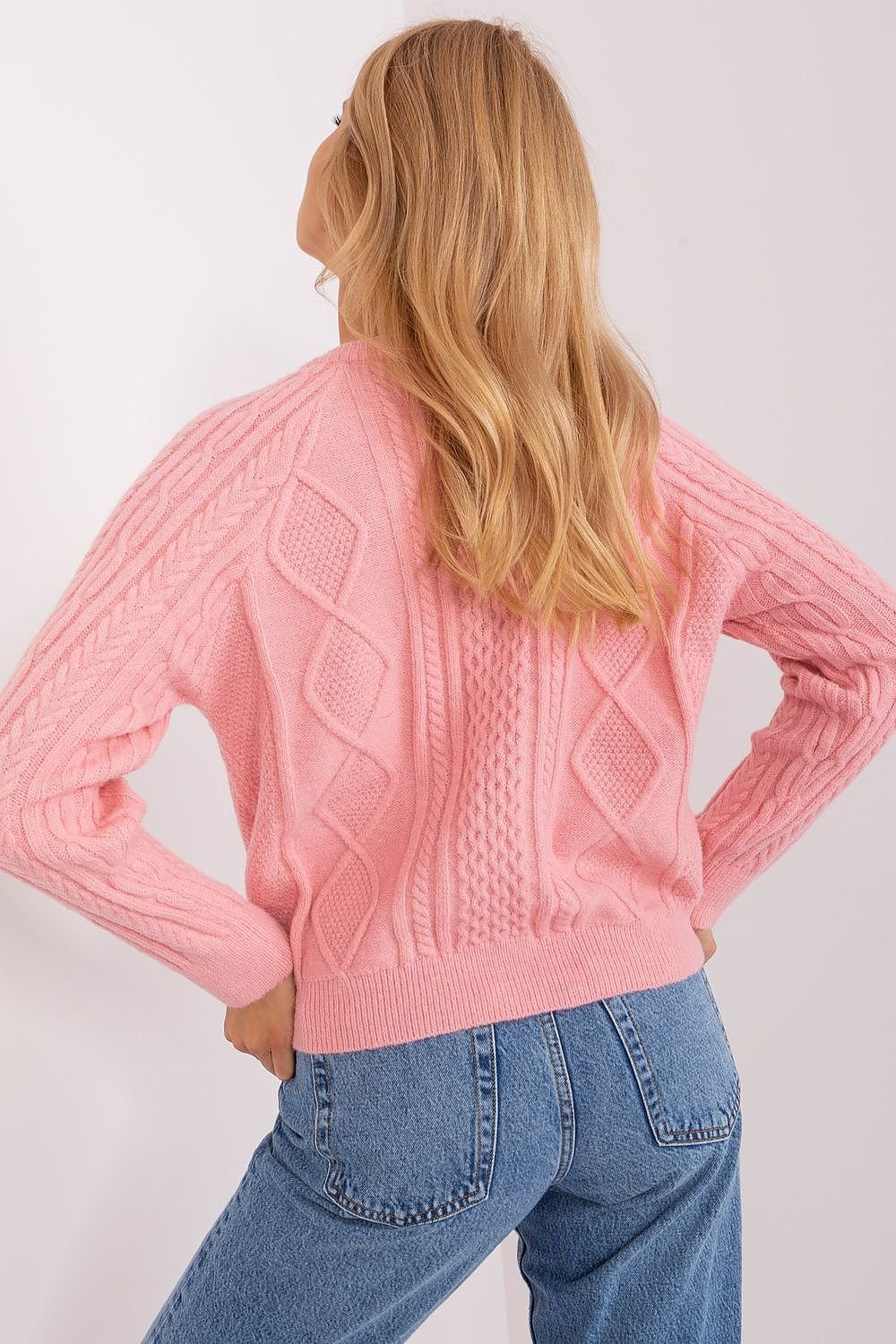 Stylisher Rundhals-Cardigan mit Knopfdetails