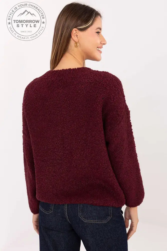 Damen - Boucle - Pullover "Cozy Elegance" - Tomorrow Style