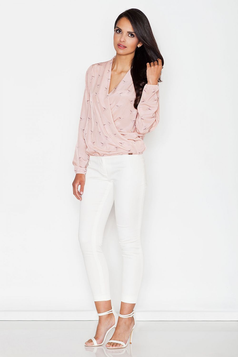 Bluse model 43837 Figl