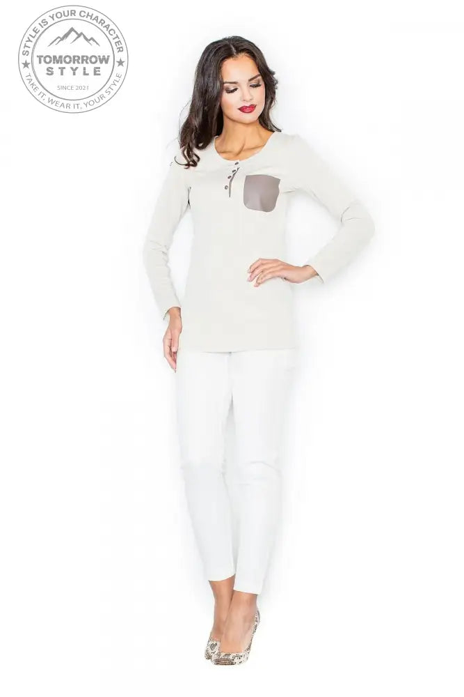 Bluse model 111738 Figl