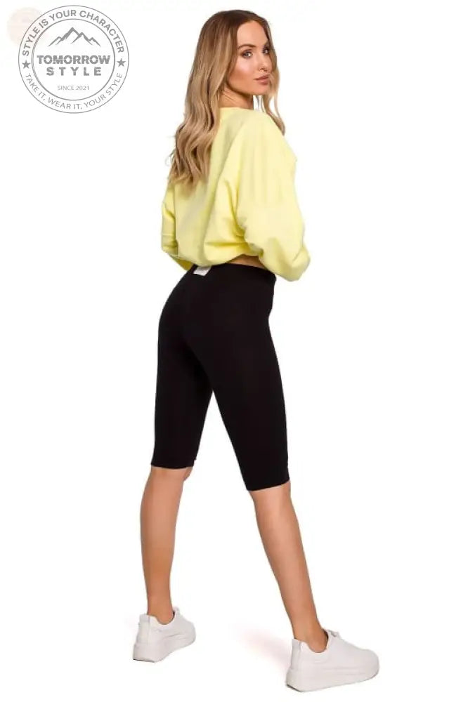 Kurze Leggings mit dynamischer Passform und Bund – jetzt aktiv werden! - Tomorrow Style