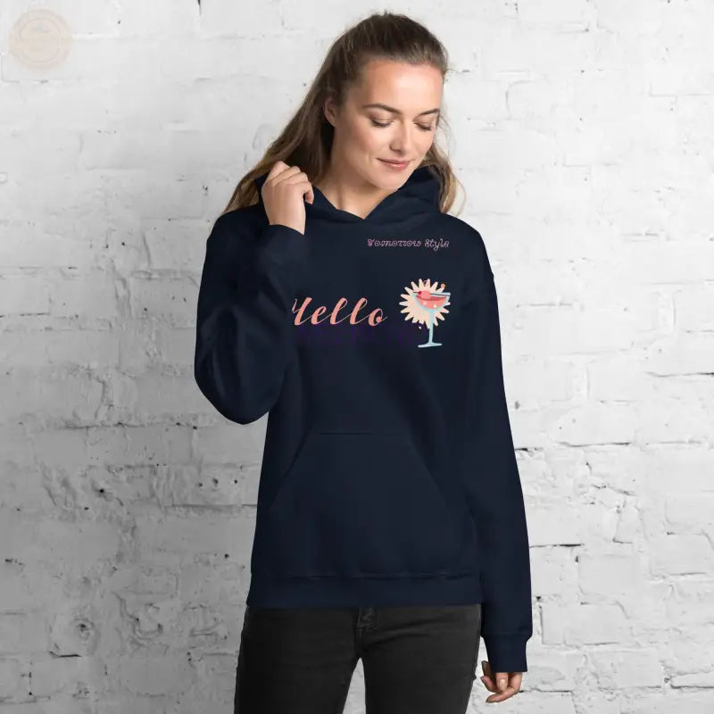 Damen Hoodie - Navy / S