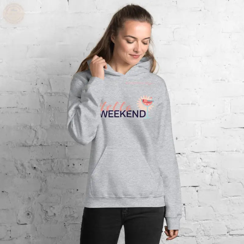 Damen Hoodie - Sportgrau / S
