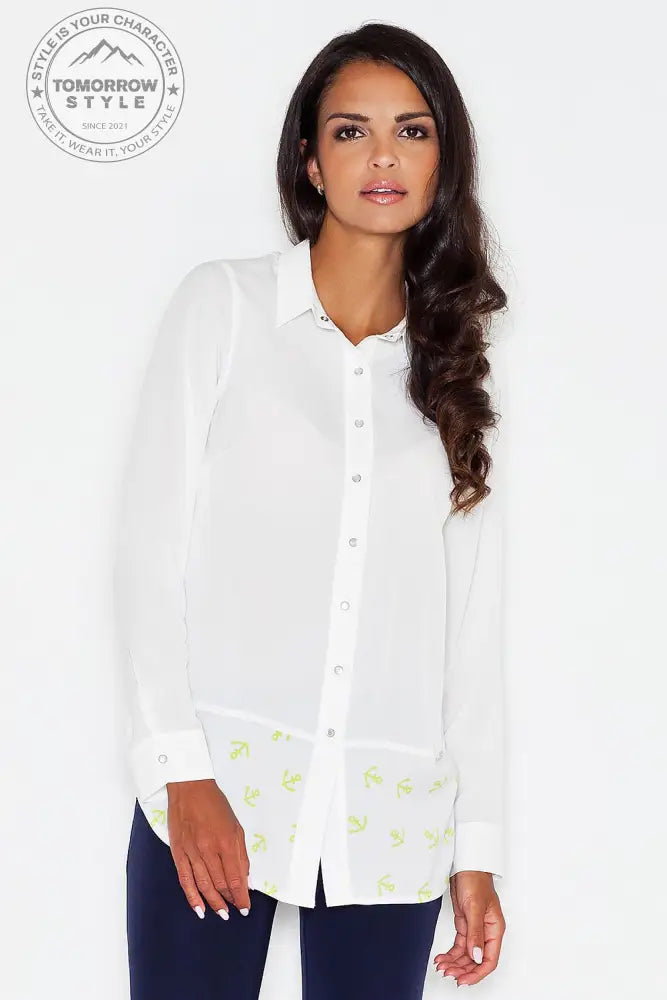 Damen Hemd model 43747 Figl