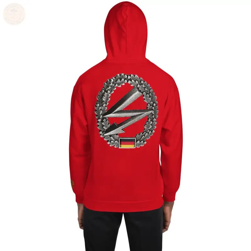 Machen Sie es sich gemütlich in unserem bestickten Premium - Hoodie der Bundeswehr - Tomorrow Style