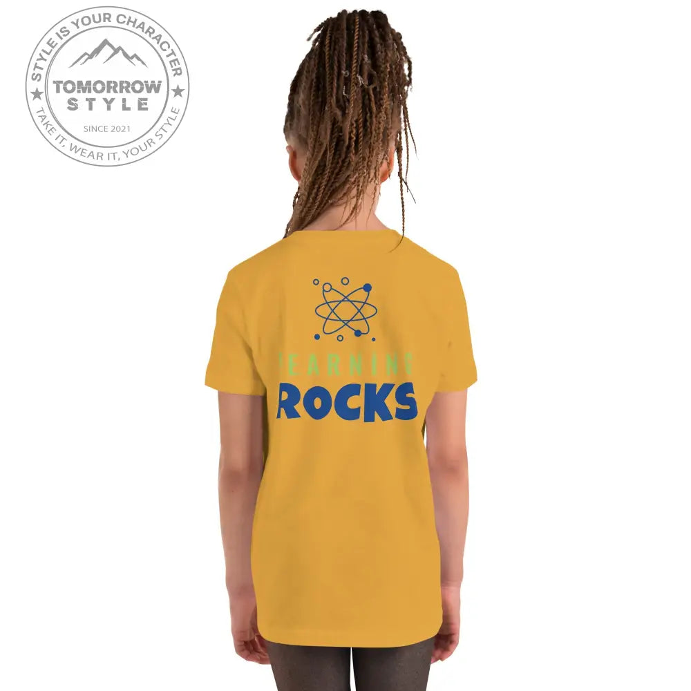 Mädchen Kurzarm T-Shirt mit Schulmotiv - Tomorrow Style