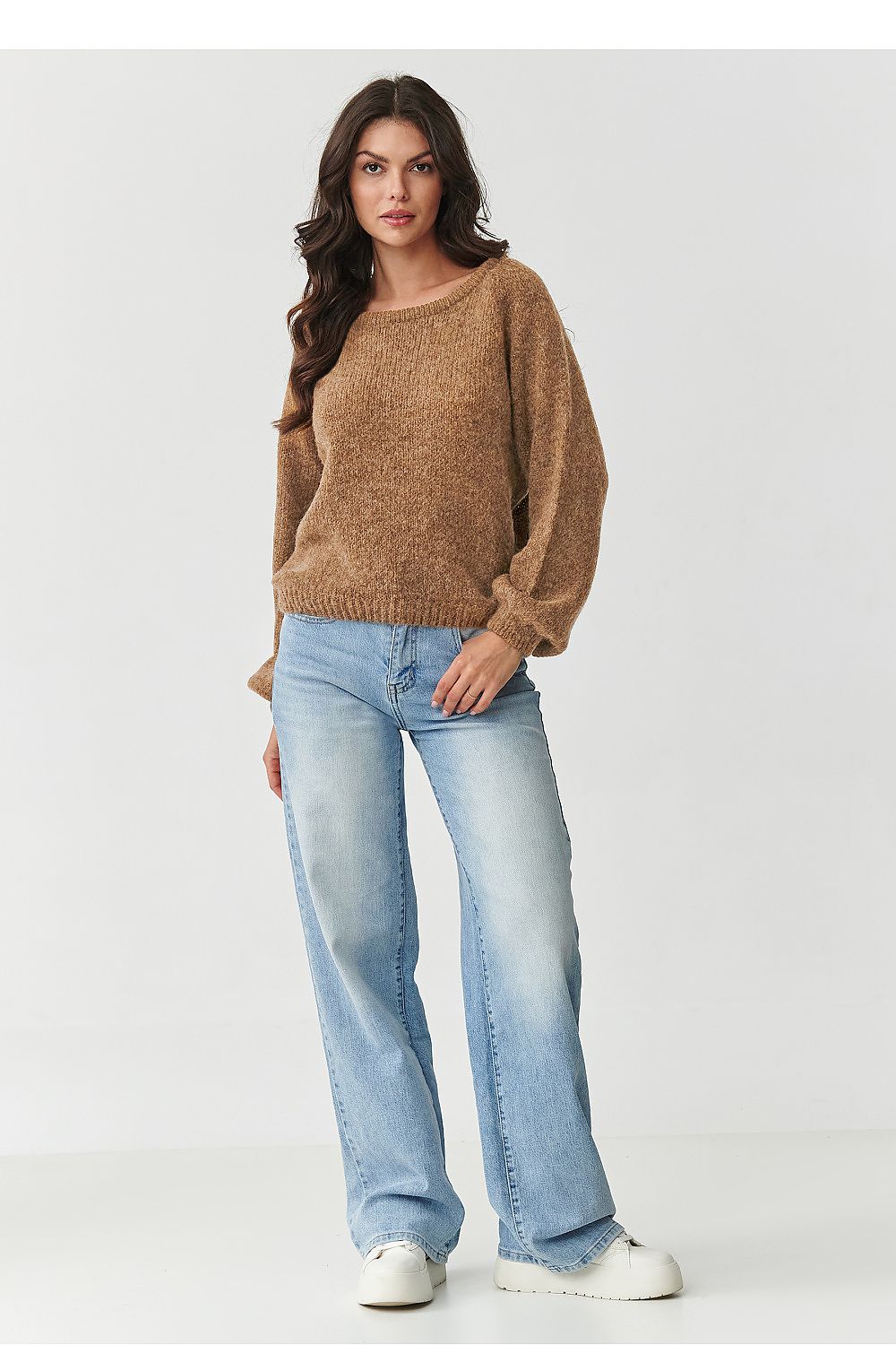 Pullover model 217385 Makadamia