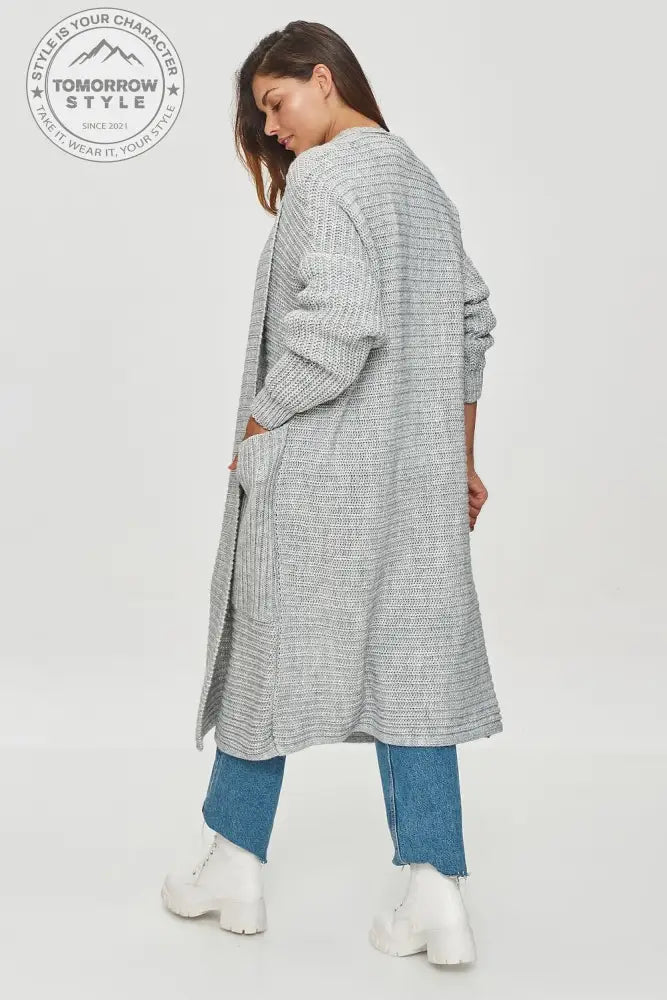 Cardigan Model 201795 Makadamia - Tomorrow Style