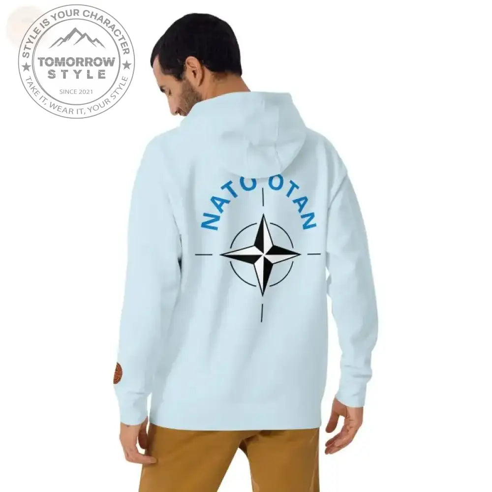 NATO Badge Bund Premium Hoodie: Gemütliche und stylische Streetwear - Tomorrow Style
