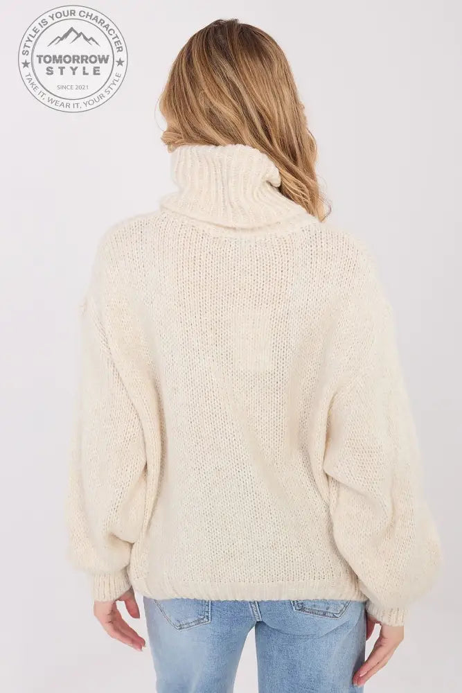 Rollkragenpullover Model 221853 Factory Price - Tomorrow Style