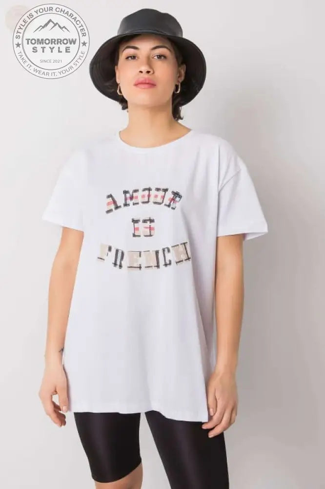 Schickes Damen T-Shirt mit kurzen Ärmeln - Tomorrow Style