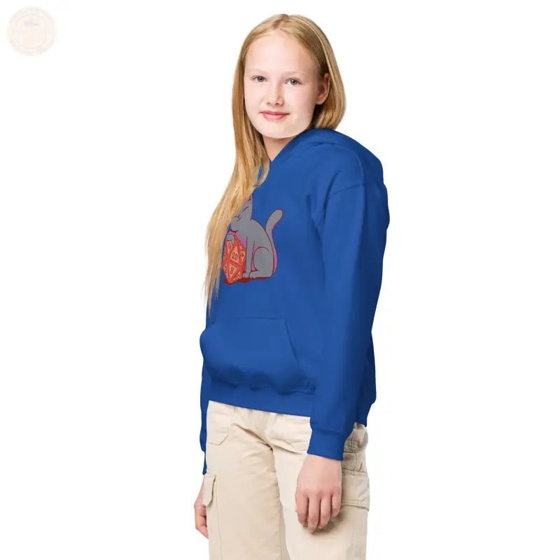 Strapazierfähiger Kapuzenpullover aus schwerer Mischung für aktive Mädchen - Tomorrow Style