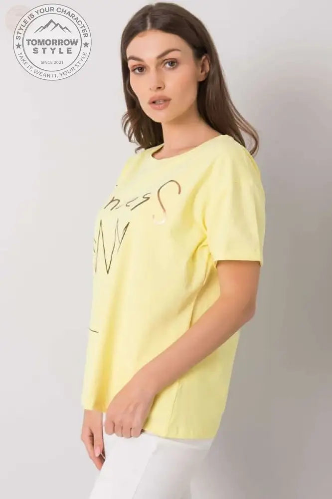 Stylisches Damen T-Shirt mit kurzen Ärmeln – Limited Edition! - Tomorrow Style