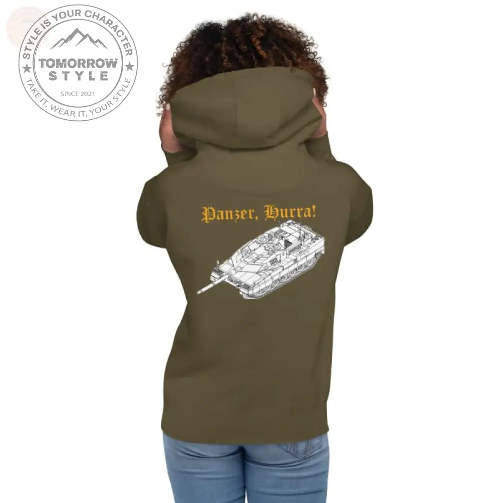 Ultimativer bestickter Bundeswehr - Premium - Hoodie: Gemütliches Style - Upgrade - Tomorrow Style