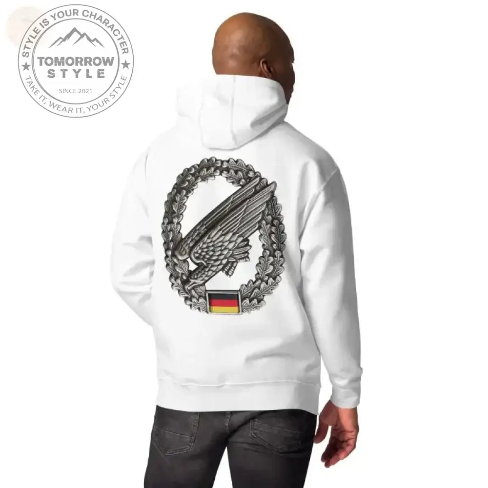 Ultimativer Kapuzenpullover mit Fallschirmjägerabzeichen – bleiben Sie gemütlich und stilvoll! - Tomorrow Style
