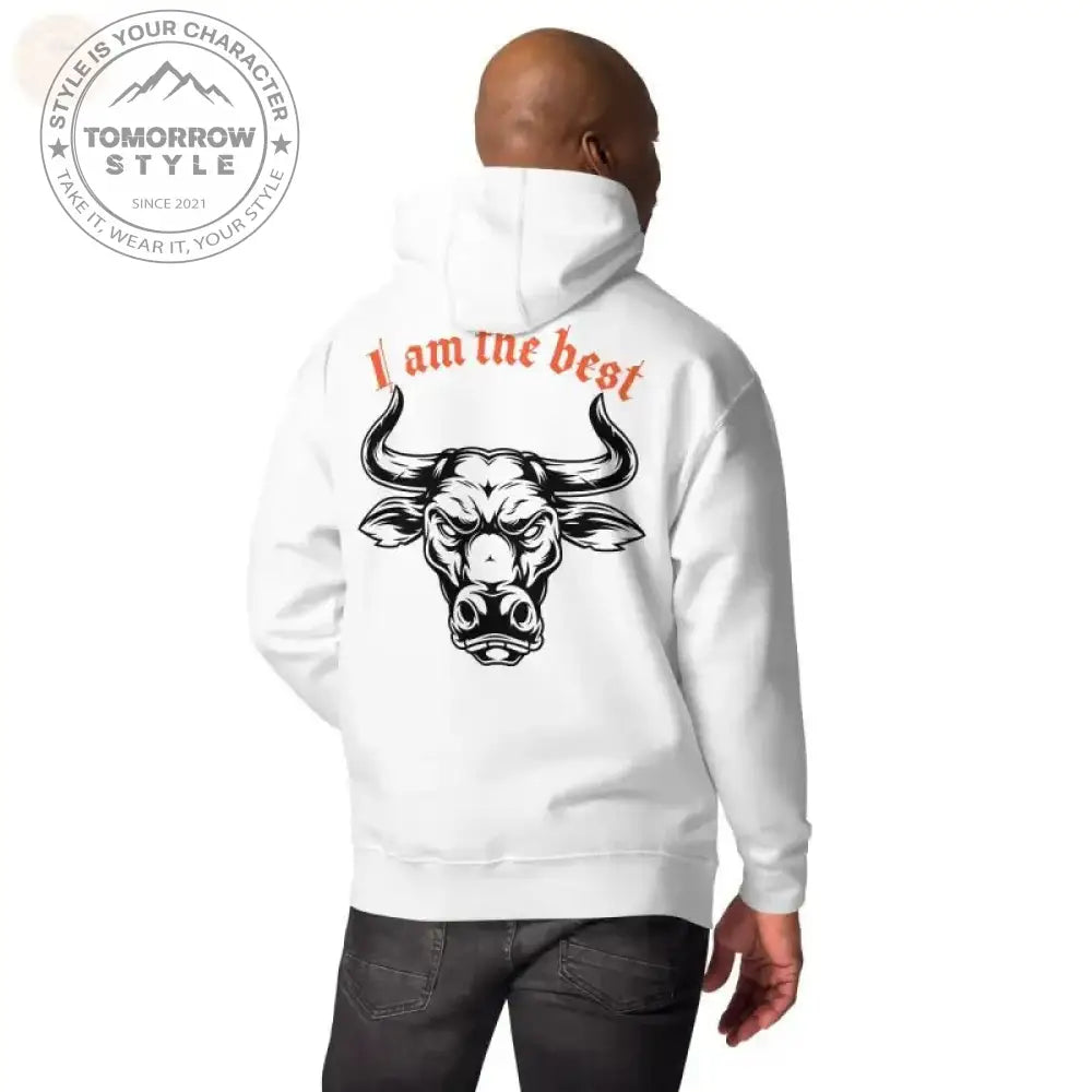 Ultimativer Komfort: Bestickter Herren - Hoodie - Tomorrow Style