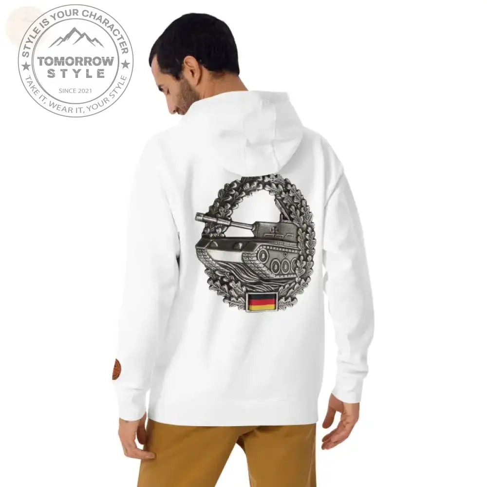 Ultimativer Komfort: Bestickter Premium - Hoodie der Bundeswehr - Tomorrow Style