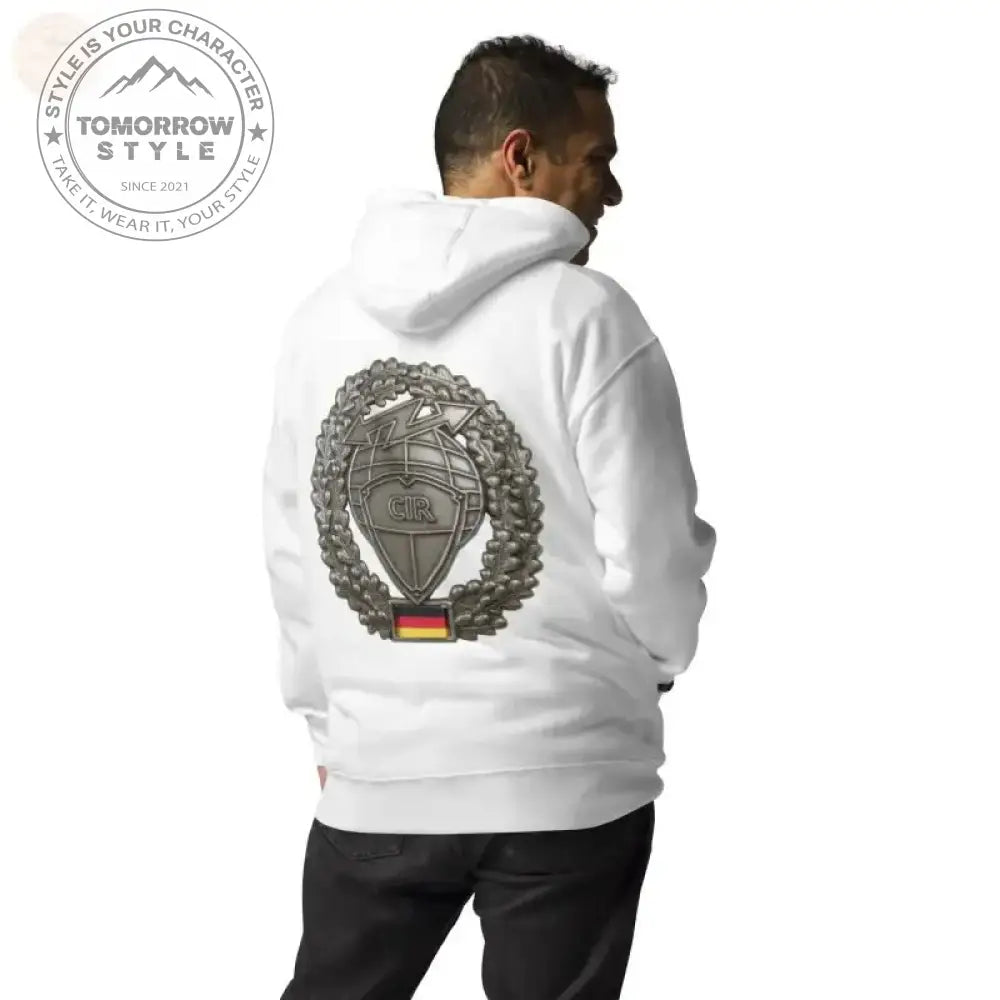 Ultimativer Komfort: Premium - Hoodie der Bundeswehr mit Stickerei - Tomorrow Style