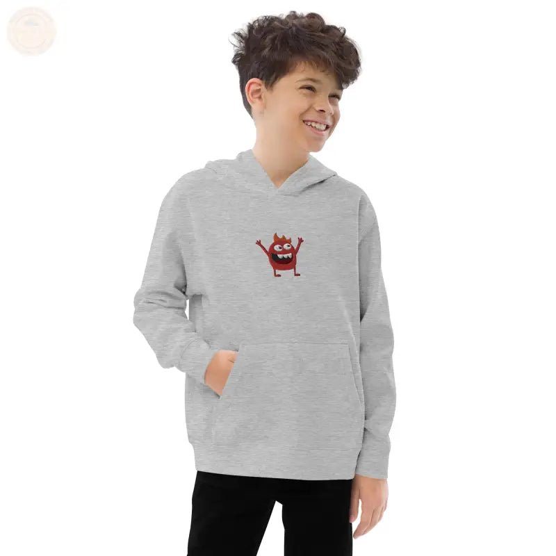 Abenteuerbereiter bestickter Fleece - Hoodie für Jungen - Tomorrow Style