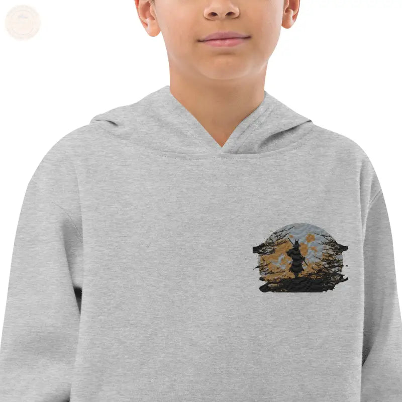 Abenteuerbereiter bestickter Fleece - Hoodie für Jungen - Tomorrow Style