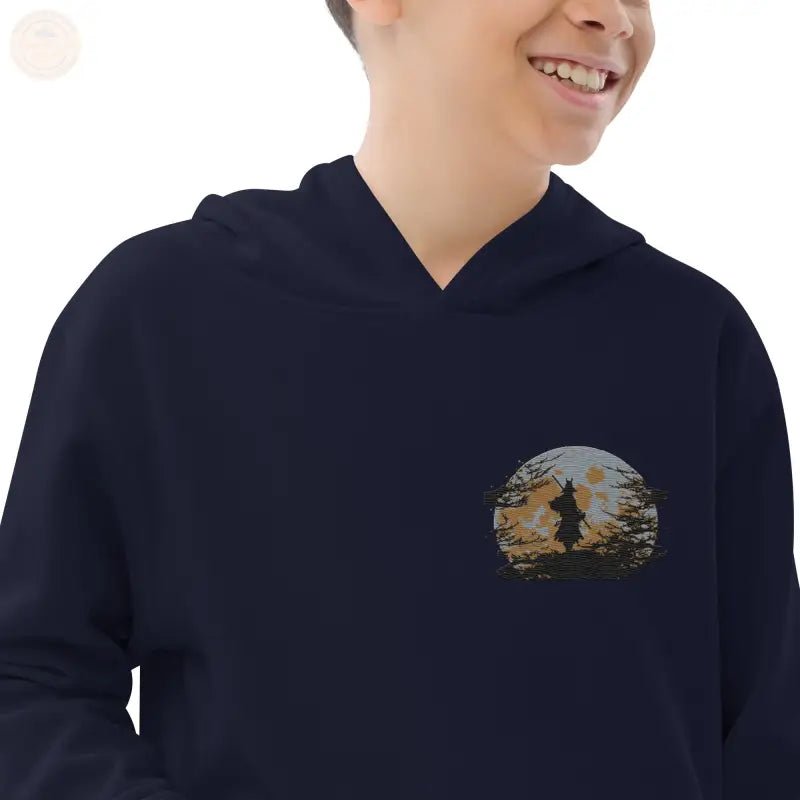 Abenteuerbereiter bestickter Fleece - Hoodie für Jungen - Tomorrow Style