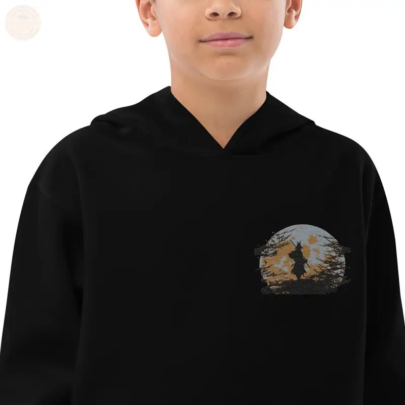 Abenteuerbereiter bestickter Fleece - Hoodie für Jungen - Tomorrow Style