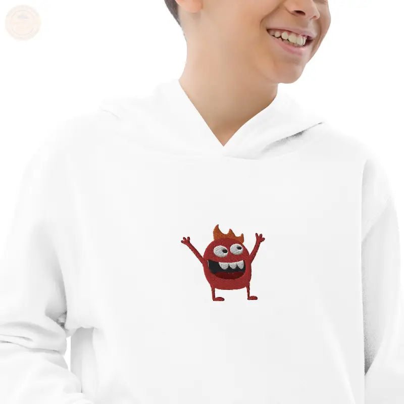 Abenteuerbereiter bestickter Fleece - Hoodie für Jungen - Tomorrow Style