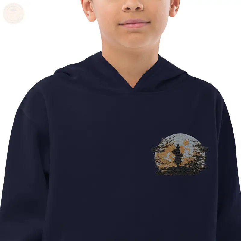 Abenteuerbereiter bestickter Fleece - Hoodie für Jungen - Tomorrow Style