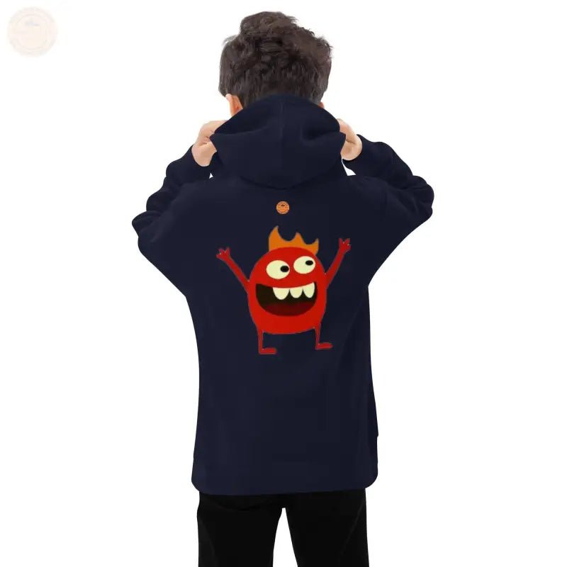 Abenteuerbereiter bestickter Fleece - Hoodie für Jungen - Tomorrow Style