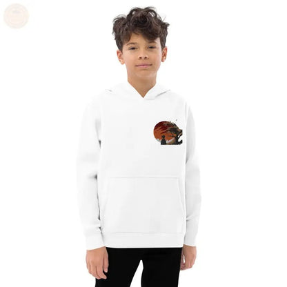 Abenteuerbereiter bestickter Vlies - Hoodie für Jungen - Tomorrow Style