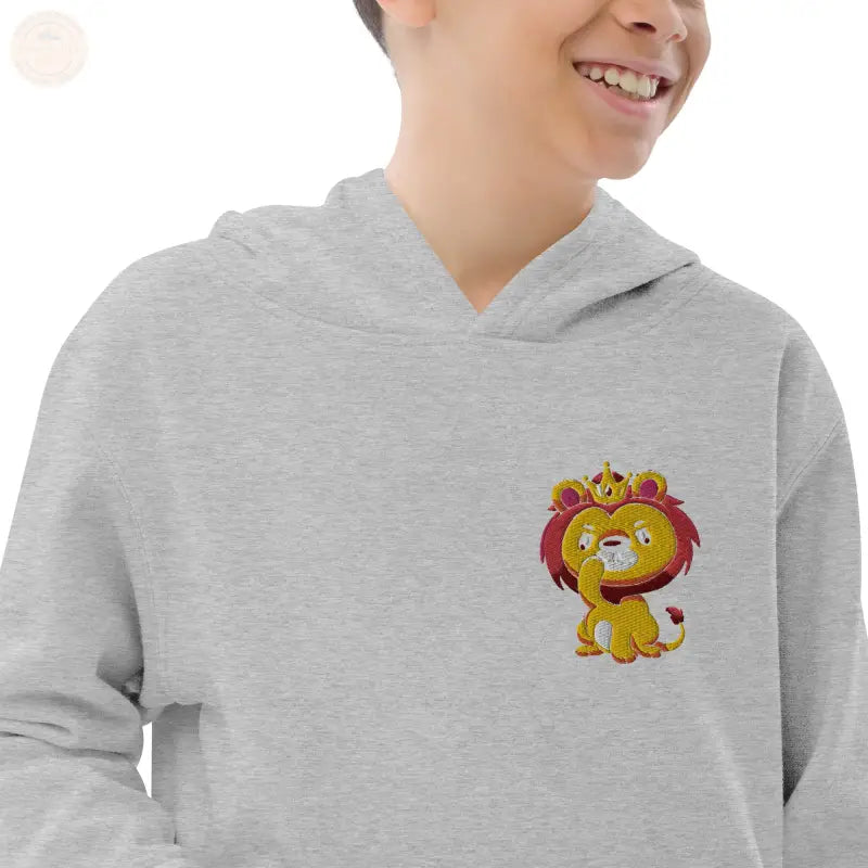 Abenteuerbereiter, bestickter Vlies - Hoodie für Jungen - Tomorrow Style