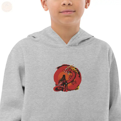 Abenteuerbereiter Fleece - Hoodie für Jungen – mit bestickten Ärmeln - Tomorrow Style