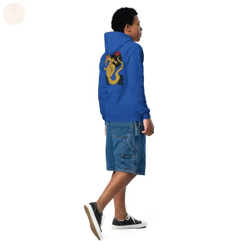 Abenteuerbereiter Jugend - Hoodie: Kapuzenpullover aus schwerer Mischung für Jungen - Tomorrow Style