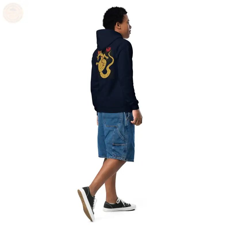 Abenteuerbereiter Jugend - Hoodie: Kapuzenpullover aus schwerer Mischung für Jungen - Tomorrow Style