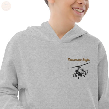 Abenteuerbereiter Jugend - Hoodie mit bestickten Ärmeln - Tomorrow Style