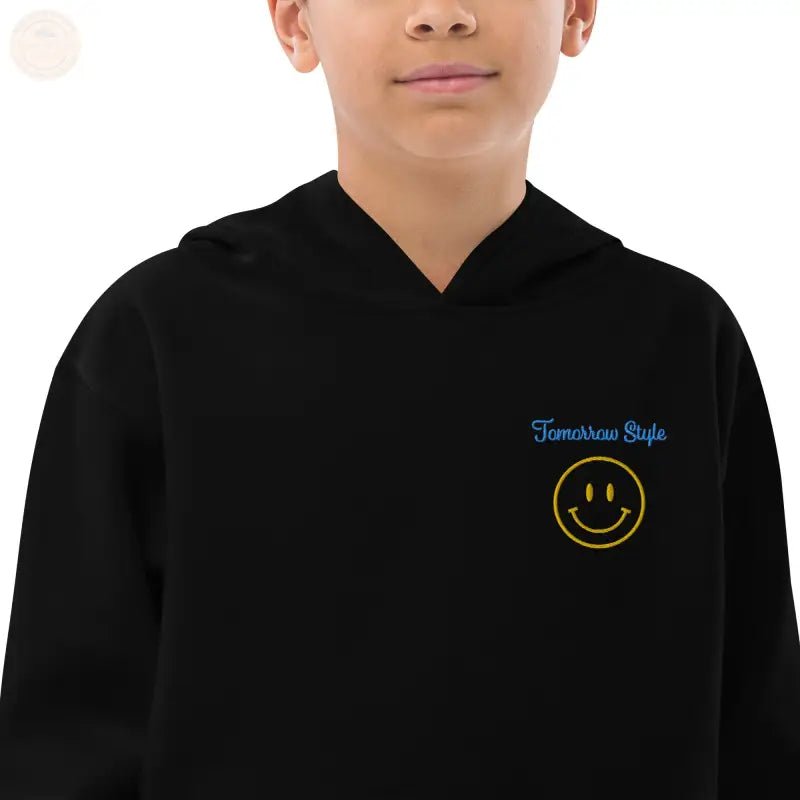 Abenteuerlustiger bestickter Vlies - Hoodie für Jungen - Tomorrow Style